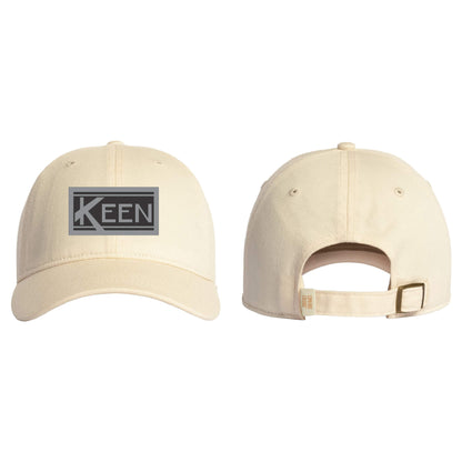 Coastal Washed Cap with Faux Leather Patch Standard Logo