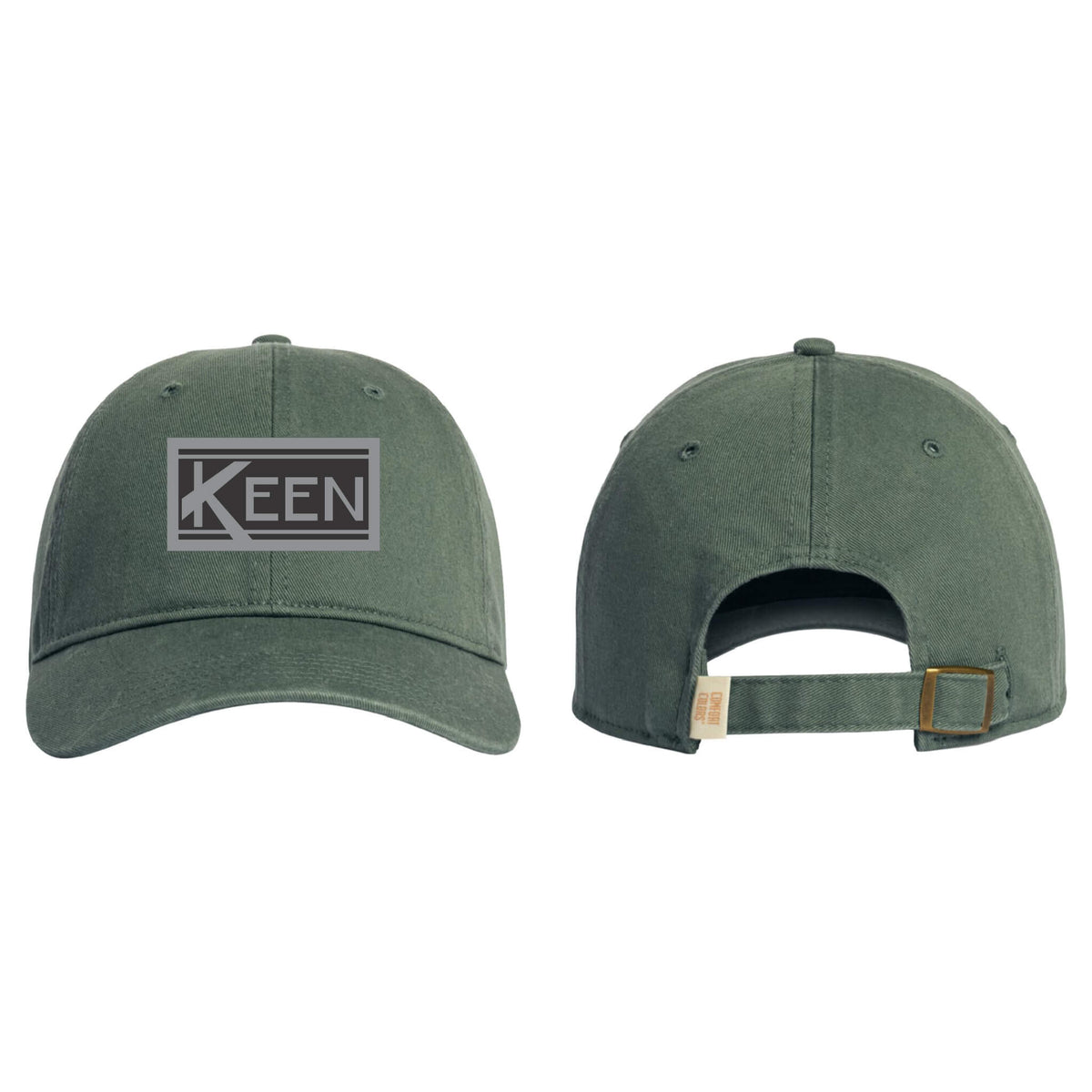 Coastal Washed Cap with Faux Leather Patch Standard Logo