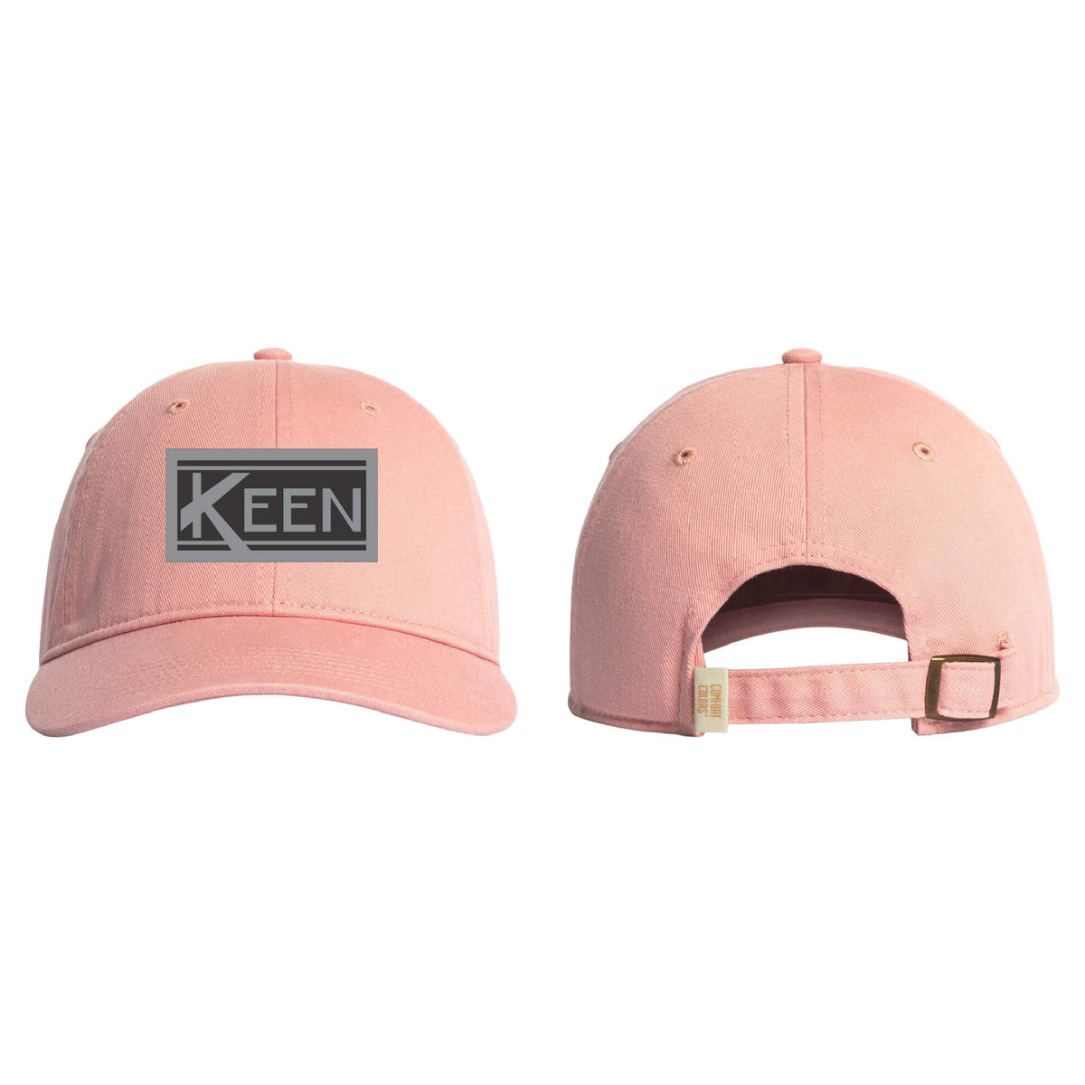 Coastal Washed Cap with Faux Leather Patch Standard Logo