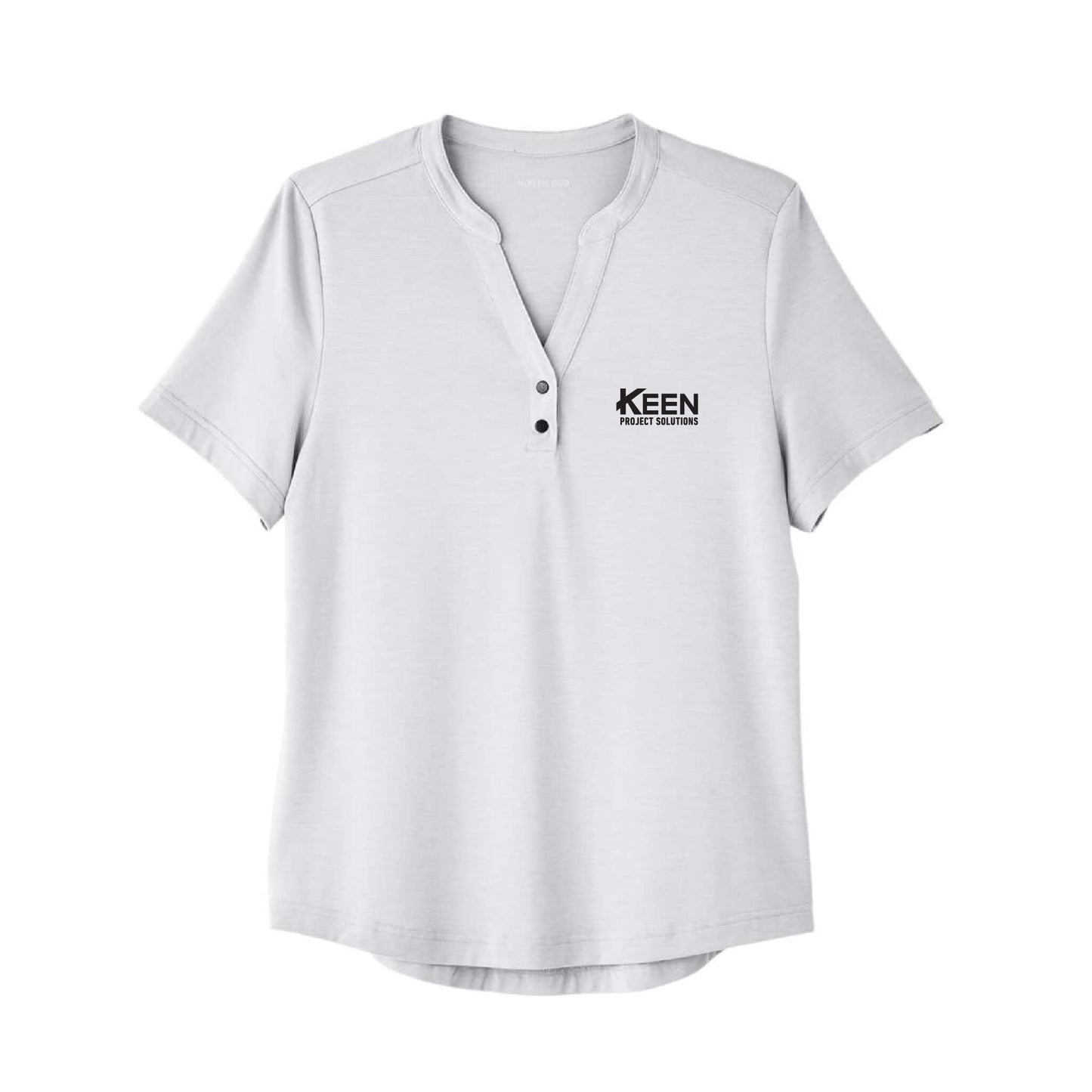 JAQ Snap-Up Stretch Performance Polo - Ladies Fit