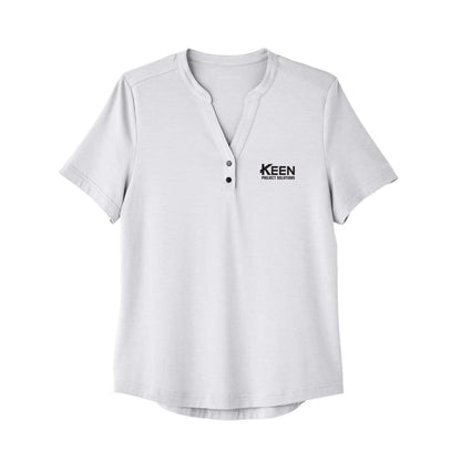 JAQ Snap-Up Stretch Performance Polo - Ladies Fit