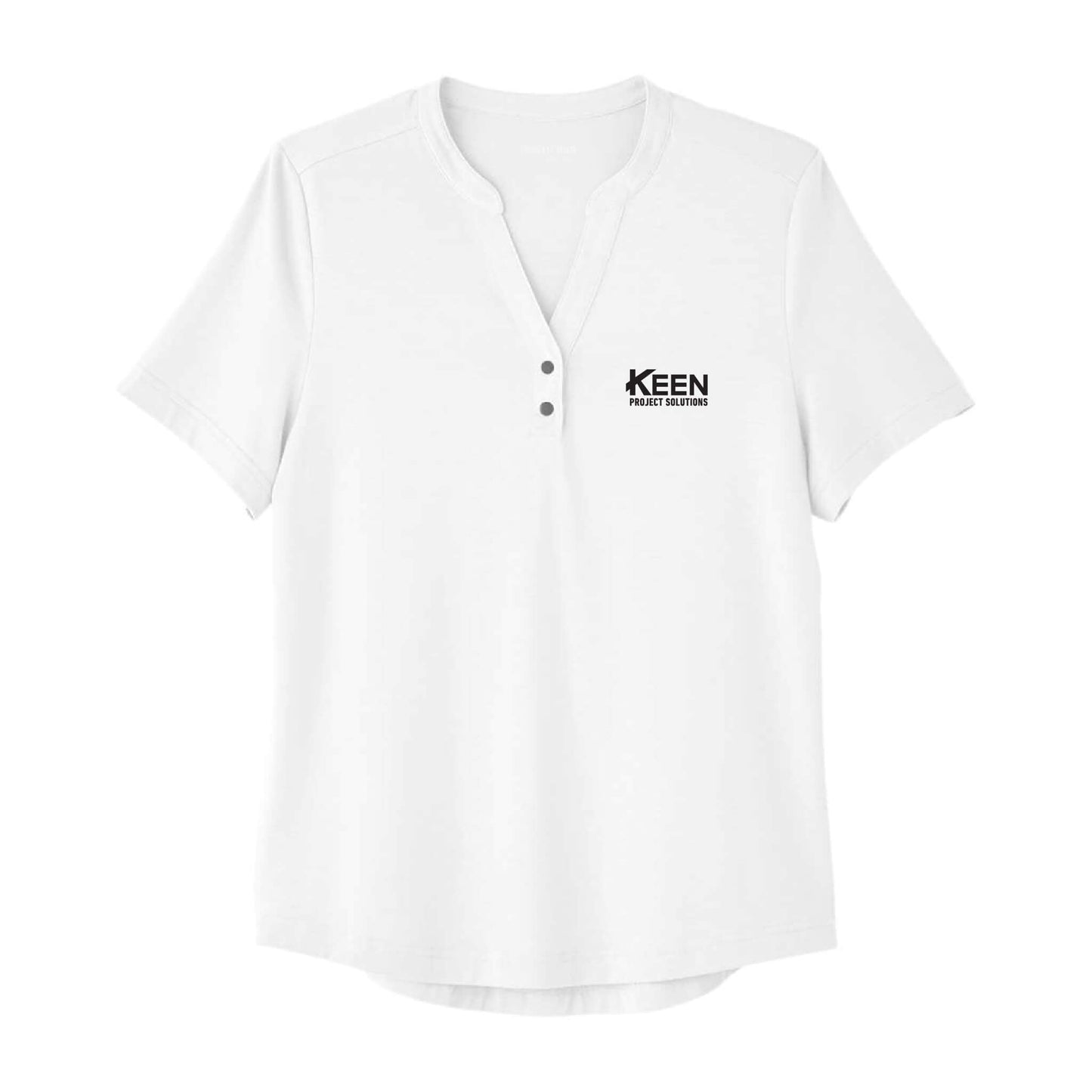 JAQ Snap-Up Stretch Performance Polo - Ladies Fit