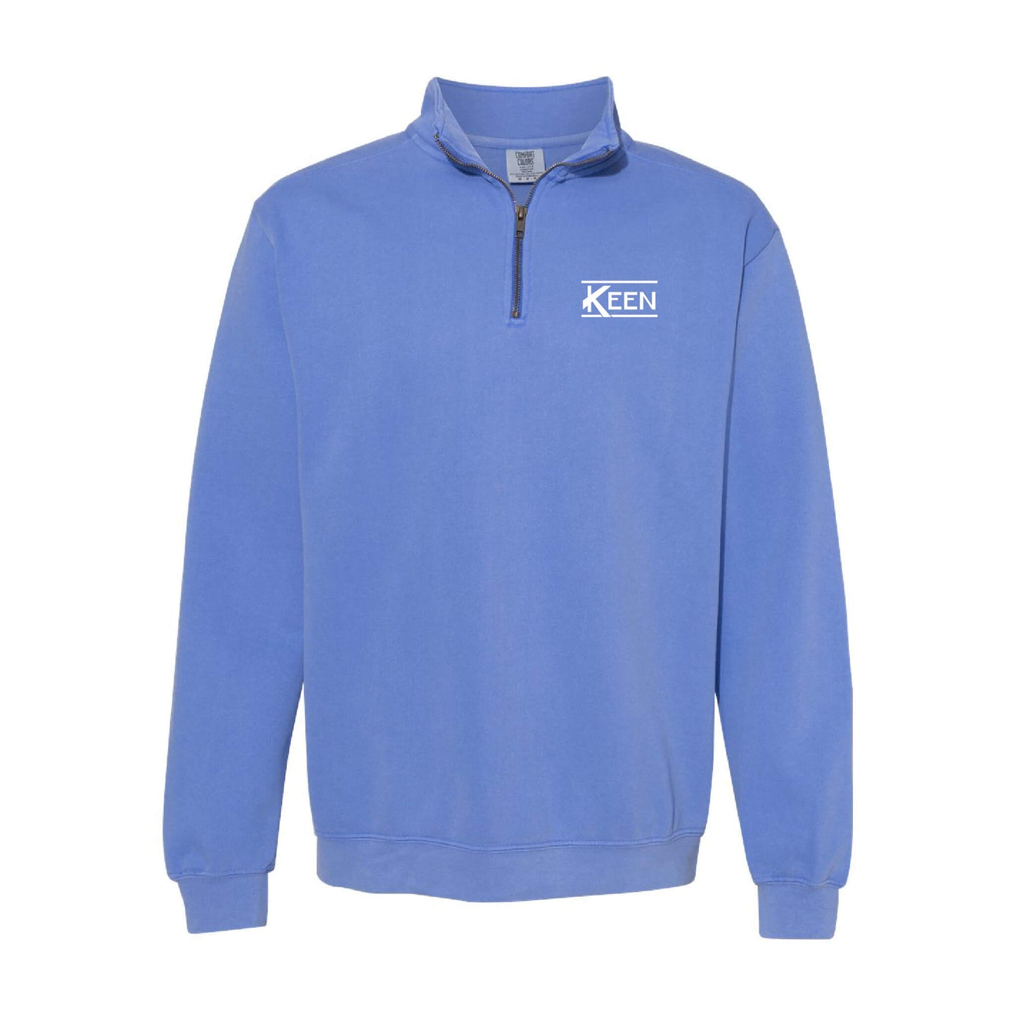 Garment-Dyed Quarter-Zip Sweatshirt - Unisex Fit