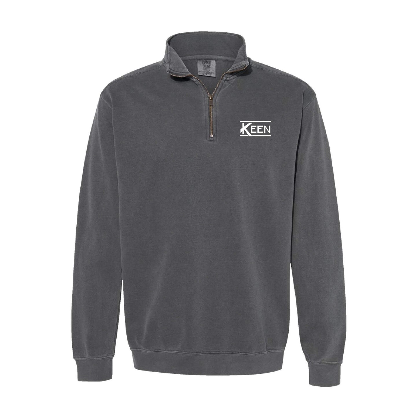 Garment-Dyed Quarter-Zip Sweatshirt - Unisex Fit