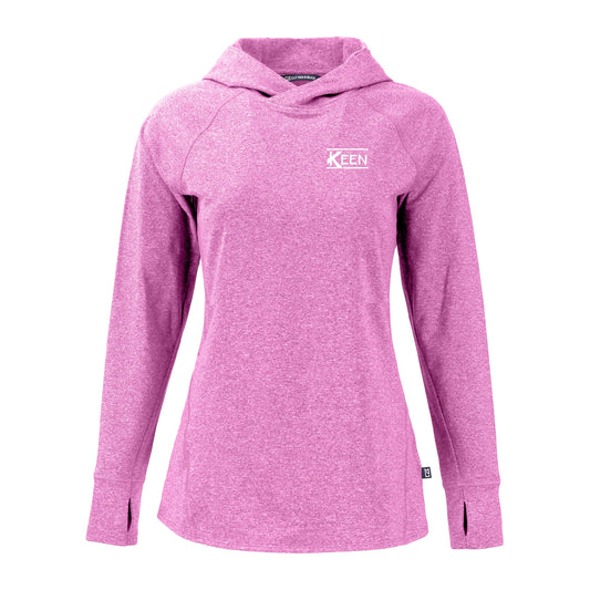 Adapt Knit Recycled Heathered Hooded Pullover - Womens Fit