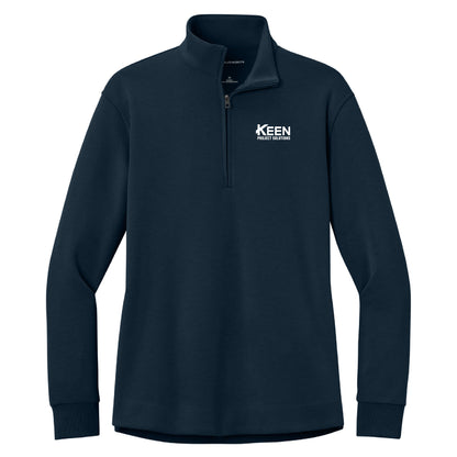 Wearever Signature Double Pique 1/4-Zip - Ladies Fit