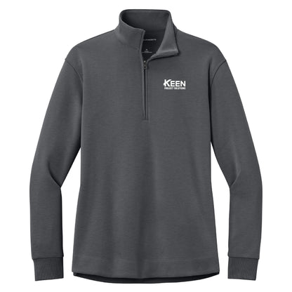 Wearever Signature Double Pique 1/4-Zip - Ladies Fit