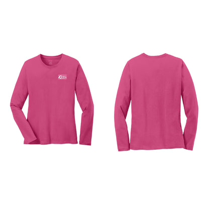Core Cotton Long Sleeve Tee - Womens Fit