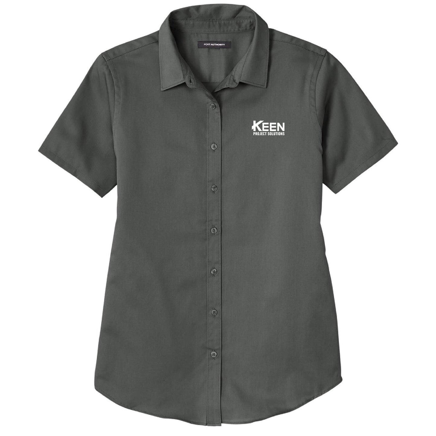 Short Sleeve SuperPro React Twill Shirt - Ladies Fit