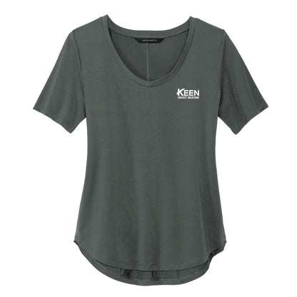 Stretch Jersey Relaxed Scoop - Ladies Fit