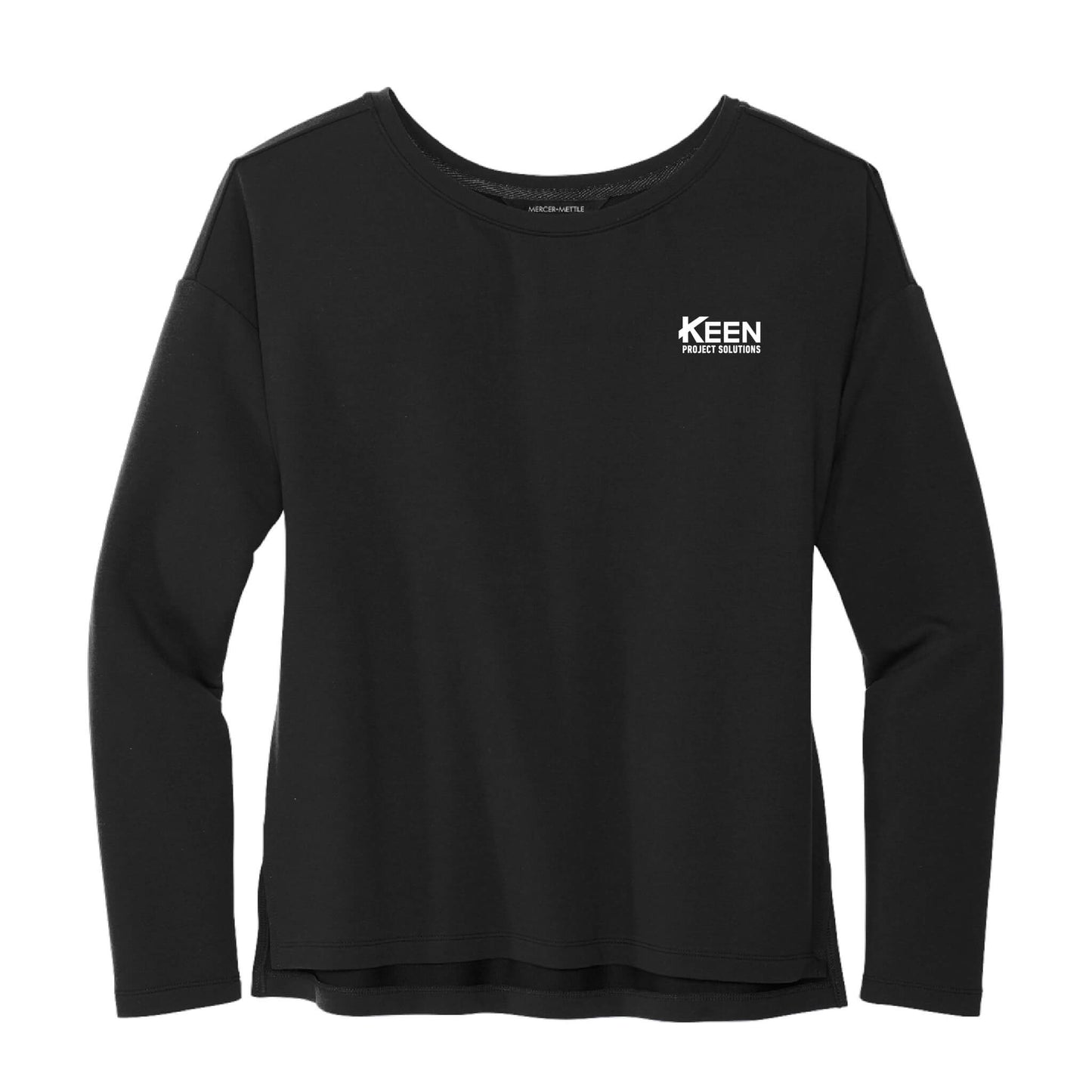 Stretch Drop Shoulder Pullover - Ladies Fit