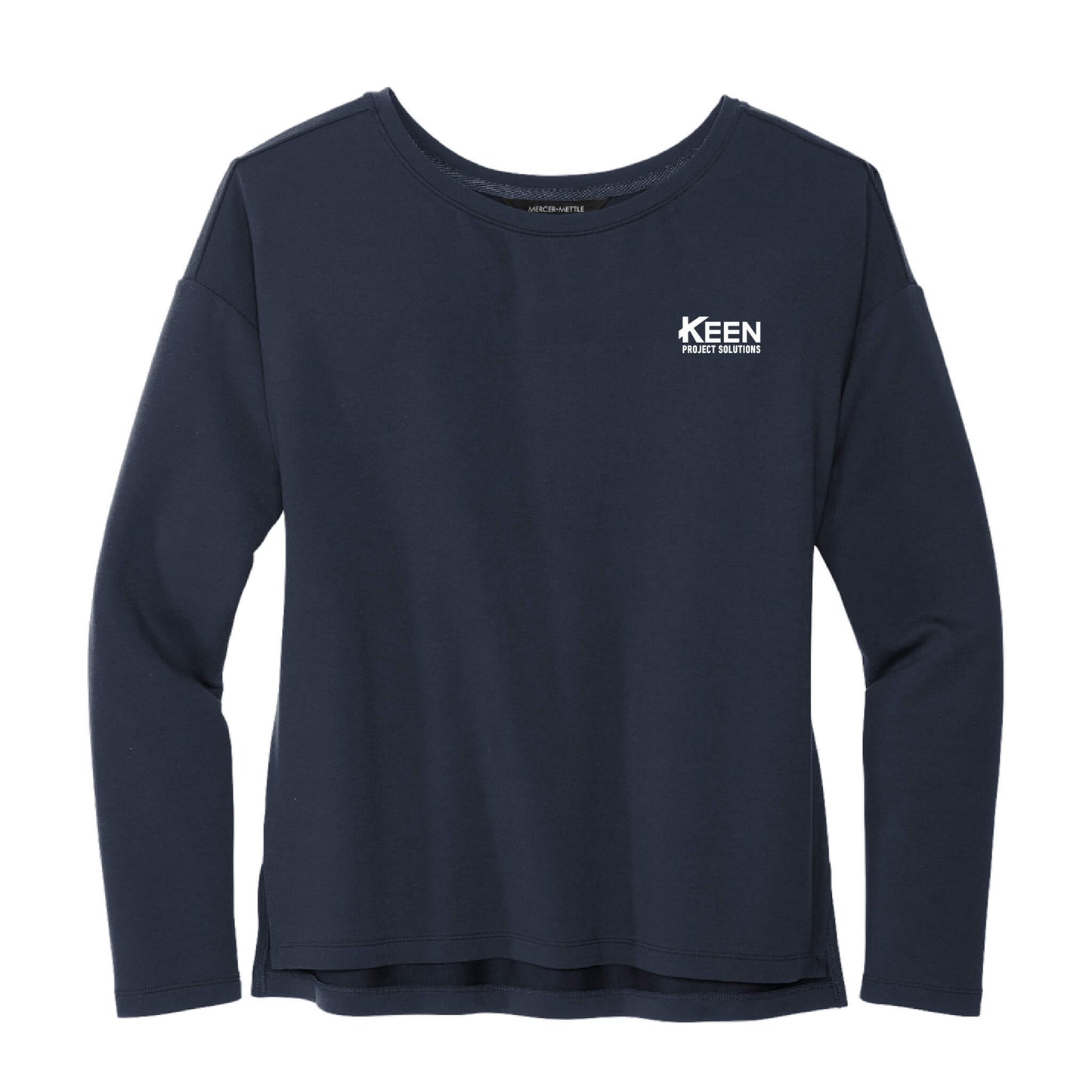 Stretch Drop Shoulder Pullover - Ladies Fit