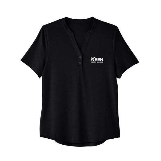 JAQ Snap-Up Stretch Performance Polo - Ladies Fit