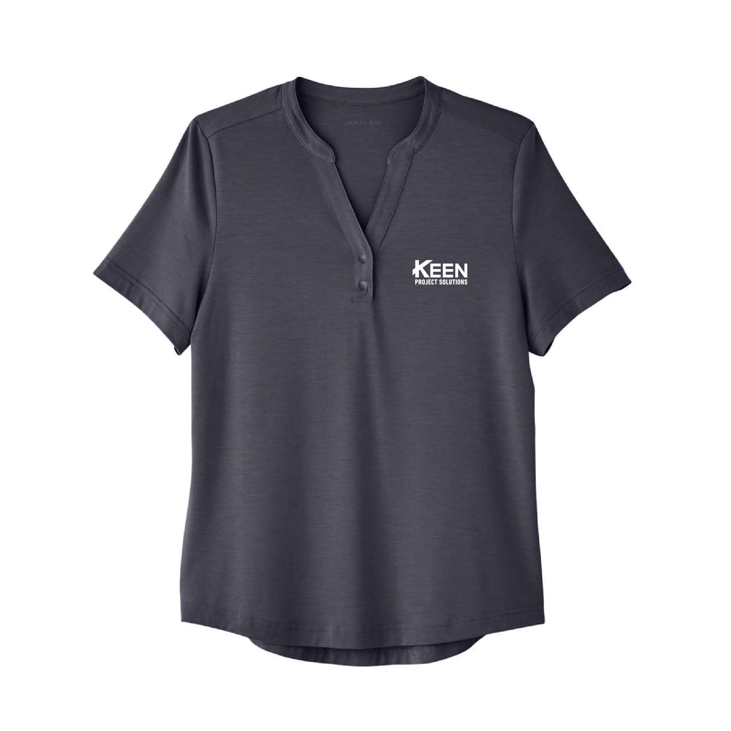 JAQ Snap-Up Stretch Performance Polo - Ladies Fit