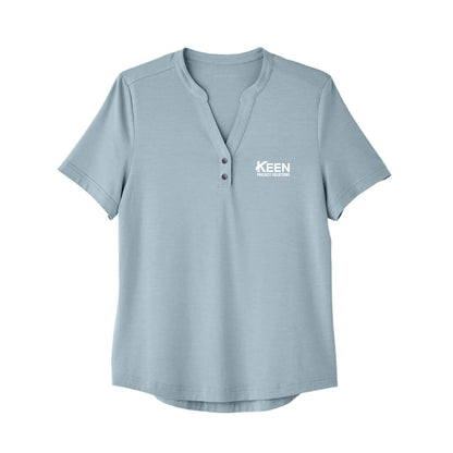 JAQ Snap-Up Stretch Performance Polo - Ladies Fit