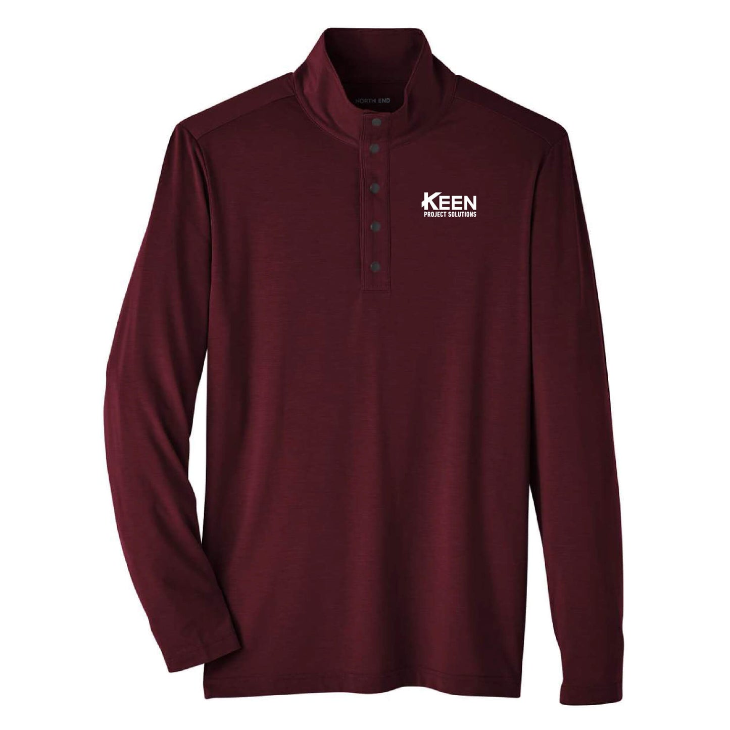 JAQ Stretch Performance Snap-Neck Pullover - Unisex Fit