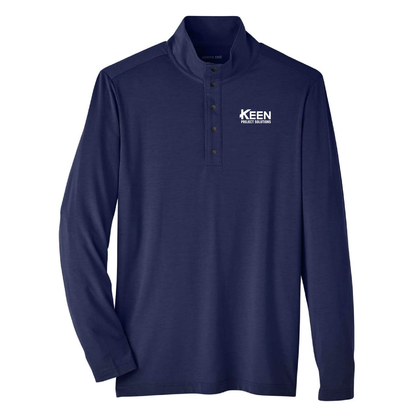 JAQ Stretch Performance Snap-Neck Pullover - Unisex Fit
