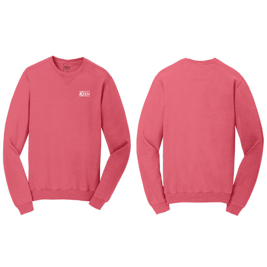 Beach Wash Garment-Dyed Crewneck Sweatshirt - Unisex Fit
