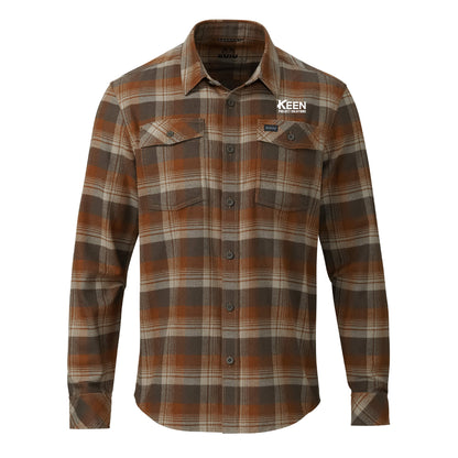 KEEN Tall Field Blockline Flannel Shirt - Unisex Fit