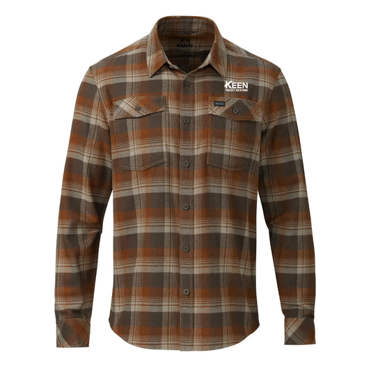 KEEN Tall Field Blockline Flannel Shirt - Unisex Fit