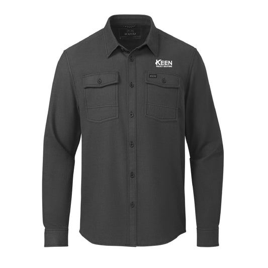KEEN Tall Field Solid Flannel Shirt - Unisex Fit