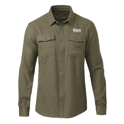 KEEN Tall Field Solid Flannel Shirt - Unisex Fit