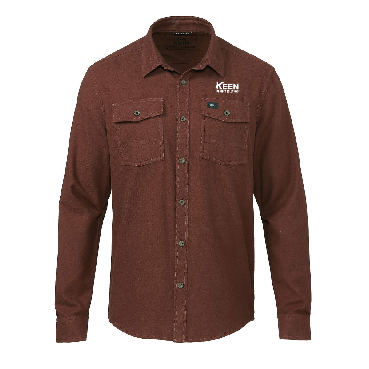 KEEN Tall Field Solid Flannel Shirt - Unisex Fit