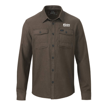 KEEN Tall Field Solid Flannel Shirt - Unisex Fit