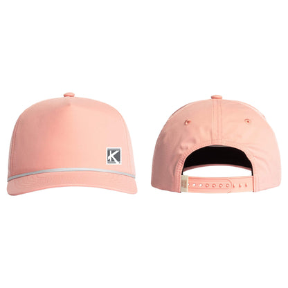 Rope Cap with Woven Patch Block K