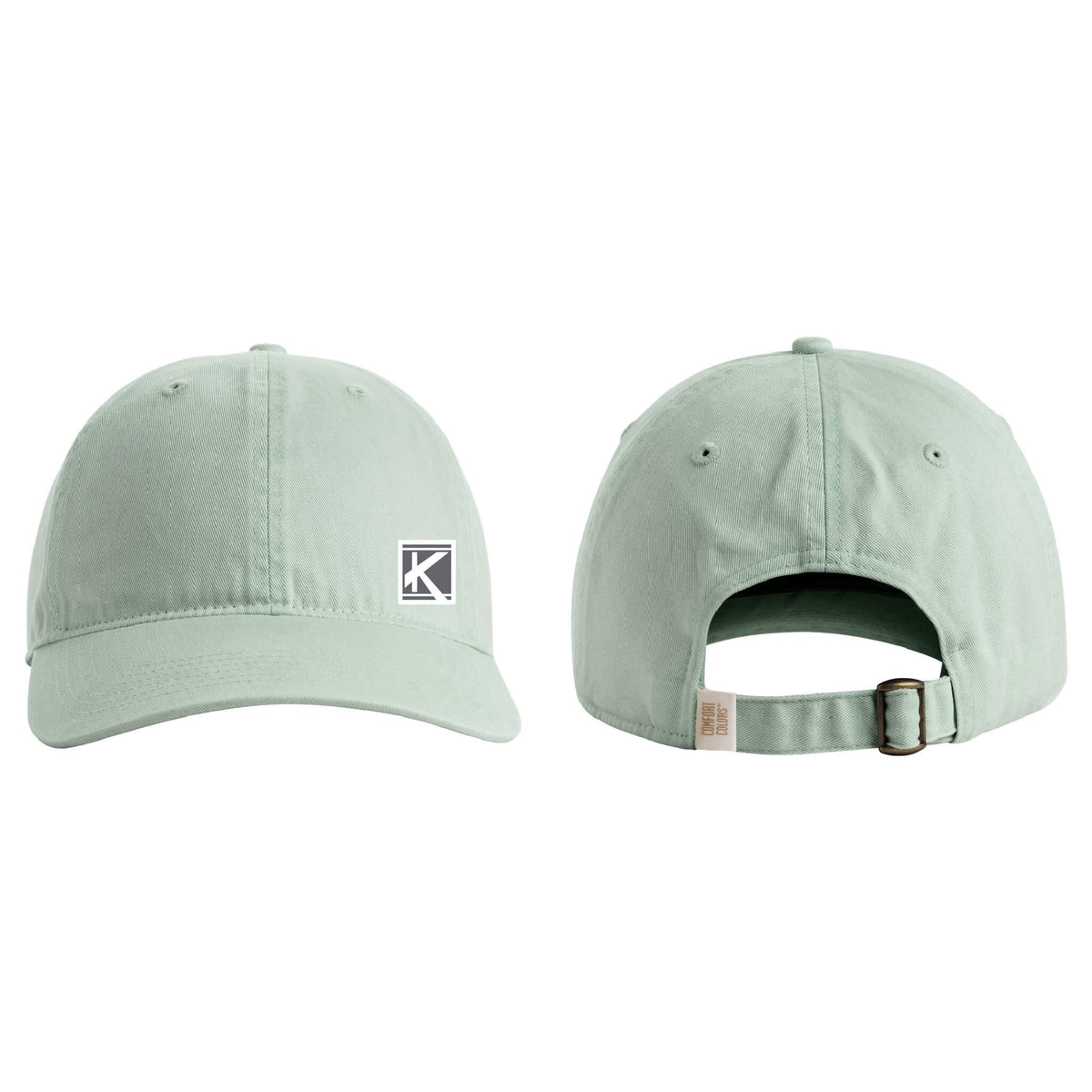 Sunwashed Cap with Woven Patch Block K