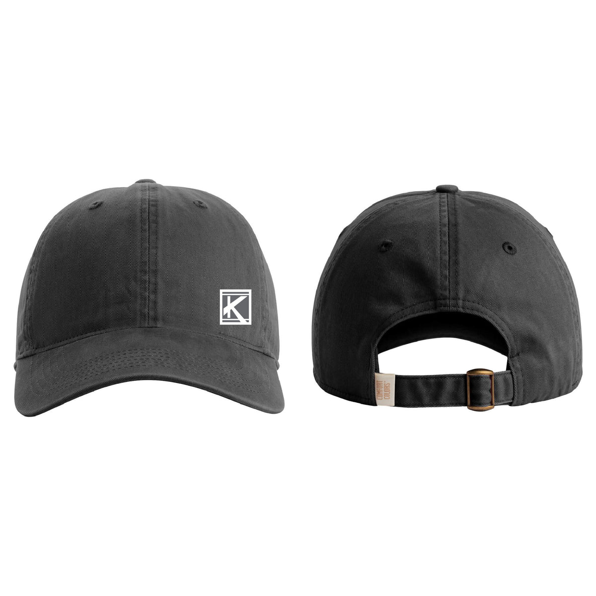 Sunwashed Cap with Woven Patch Block K