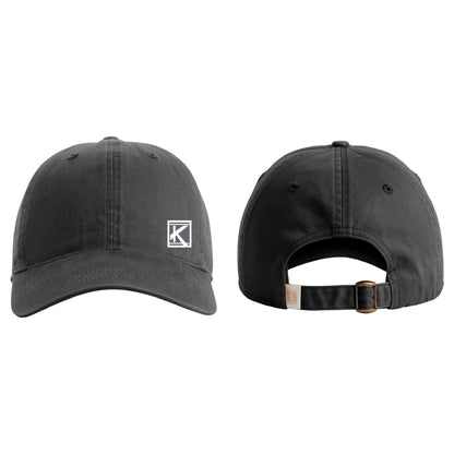 Sunwashed Cap with Woven Patch Block K