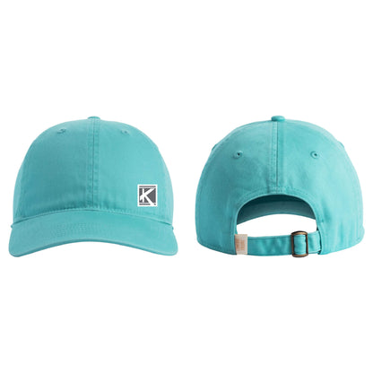 Sunwashed Cap with Woven Patch Block K