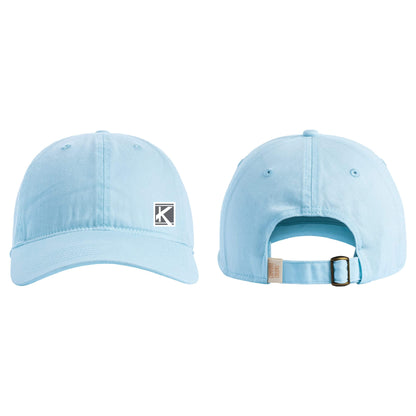 Sunwashed Cap with Woven Patch Block K