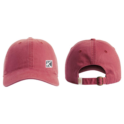 Sunwashed Cap with Woven Patch Block K