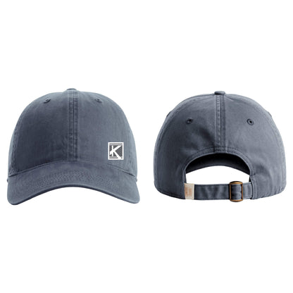 Sunwashed Cap with Woven Patch Block K