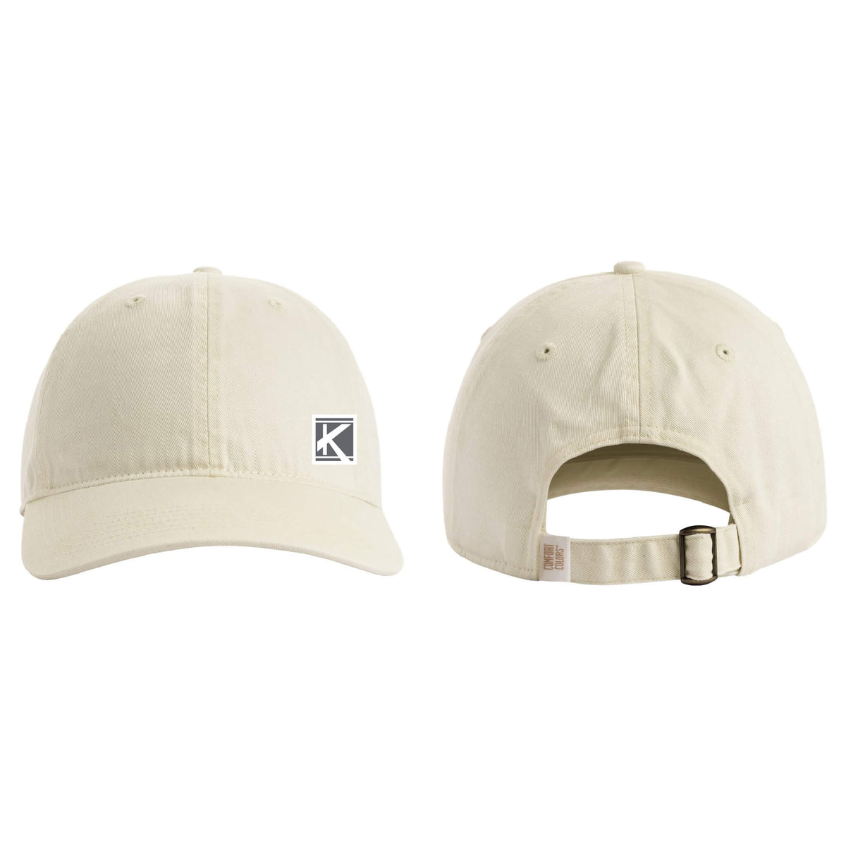 Sunwashed Cap with Woven Patch Block K