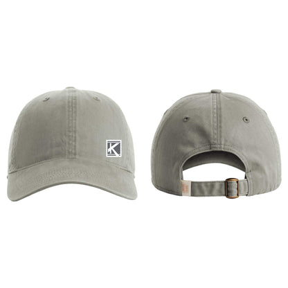 Sunwashed Cap with Woven Patch Block K
