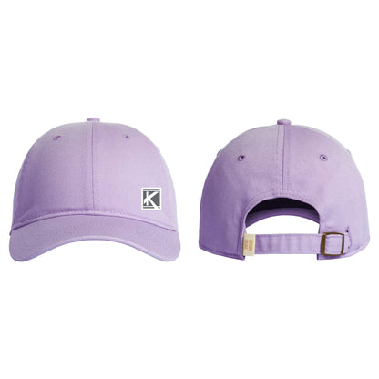 Coastal Washed Cap with Woven Patch Block K