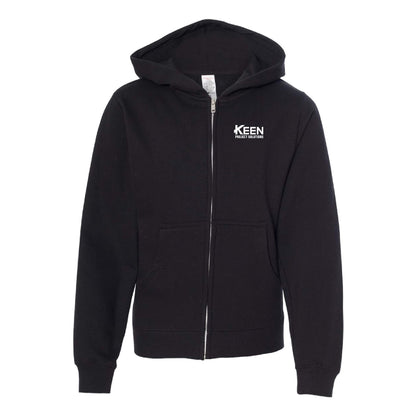 Midweight Full-Zip Hooded Sweatshirt