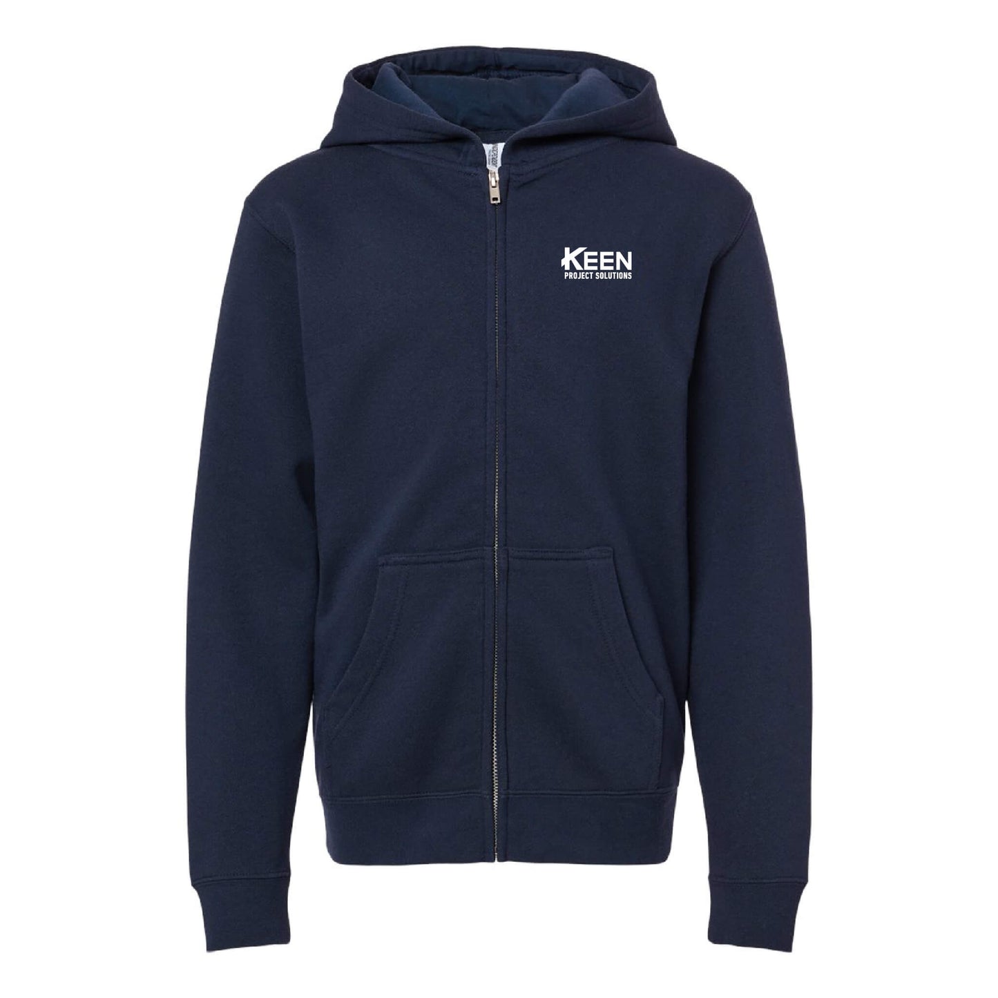 Midweight Full-Zip Hooded Sweatshirt
