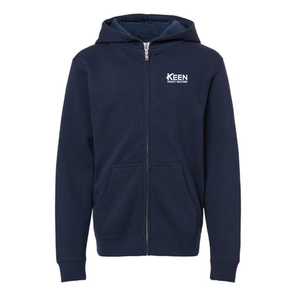 Midweight Full-Zip Hooded Sweatshirt