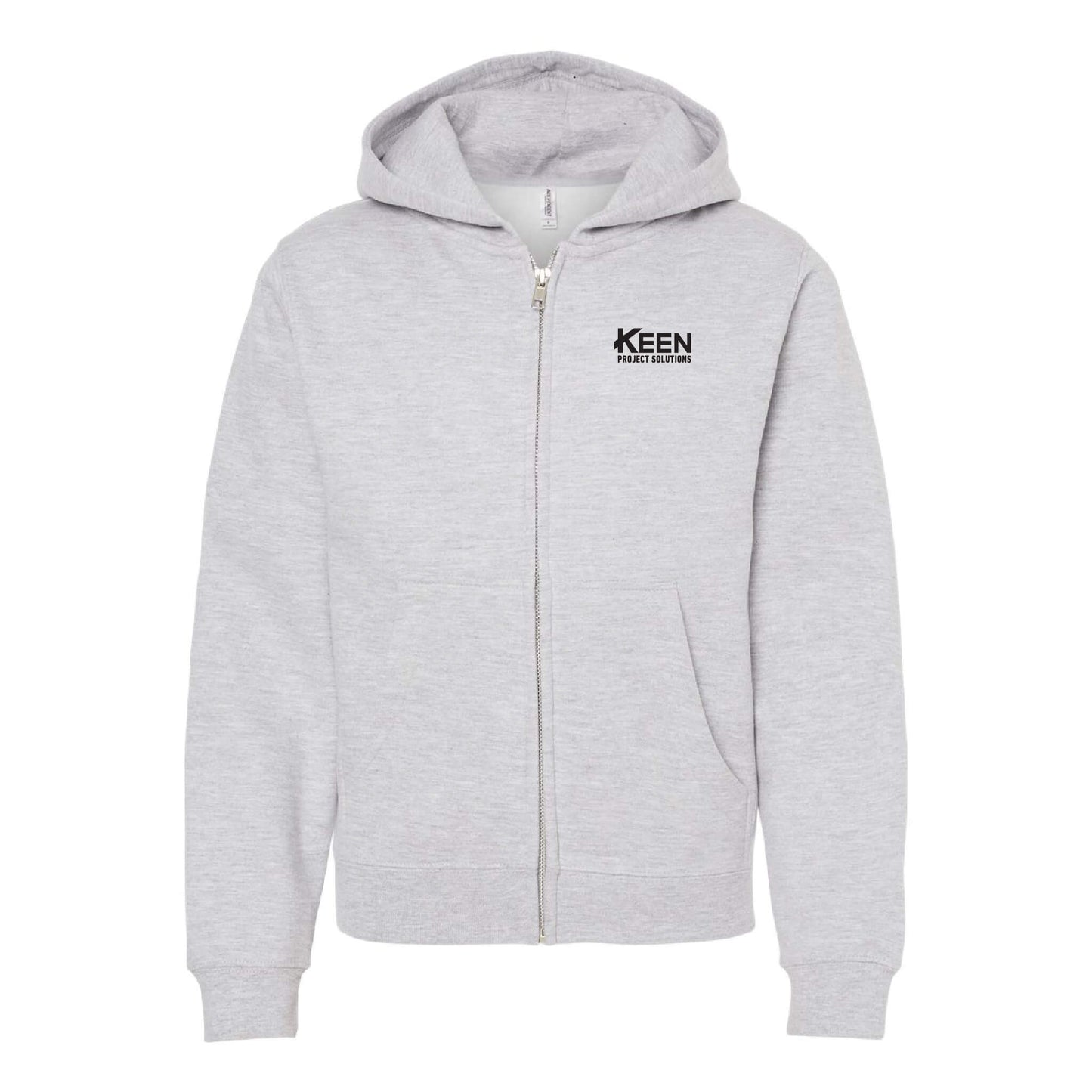 Midweight Full-Zip Hooded Sweatshirt