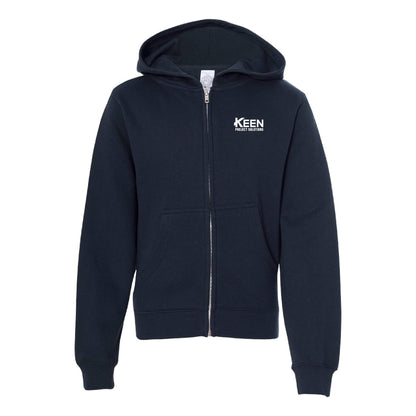 Midweight Full-Zip Hooded Sweatshirt