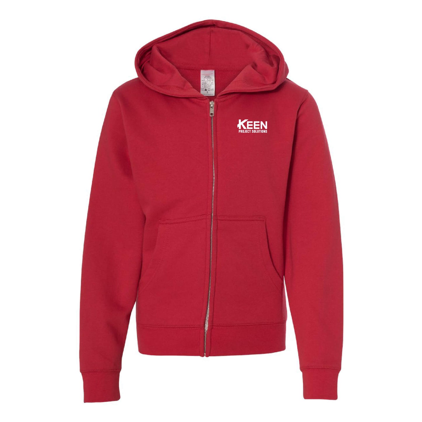 Midweight Full-Zip Hooded Sweatshirt