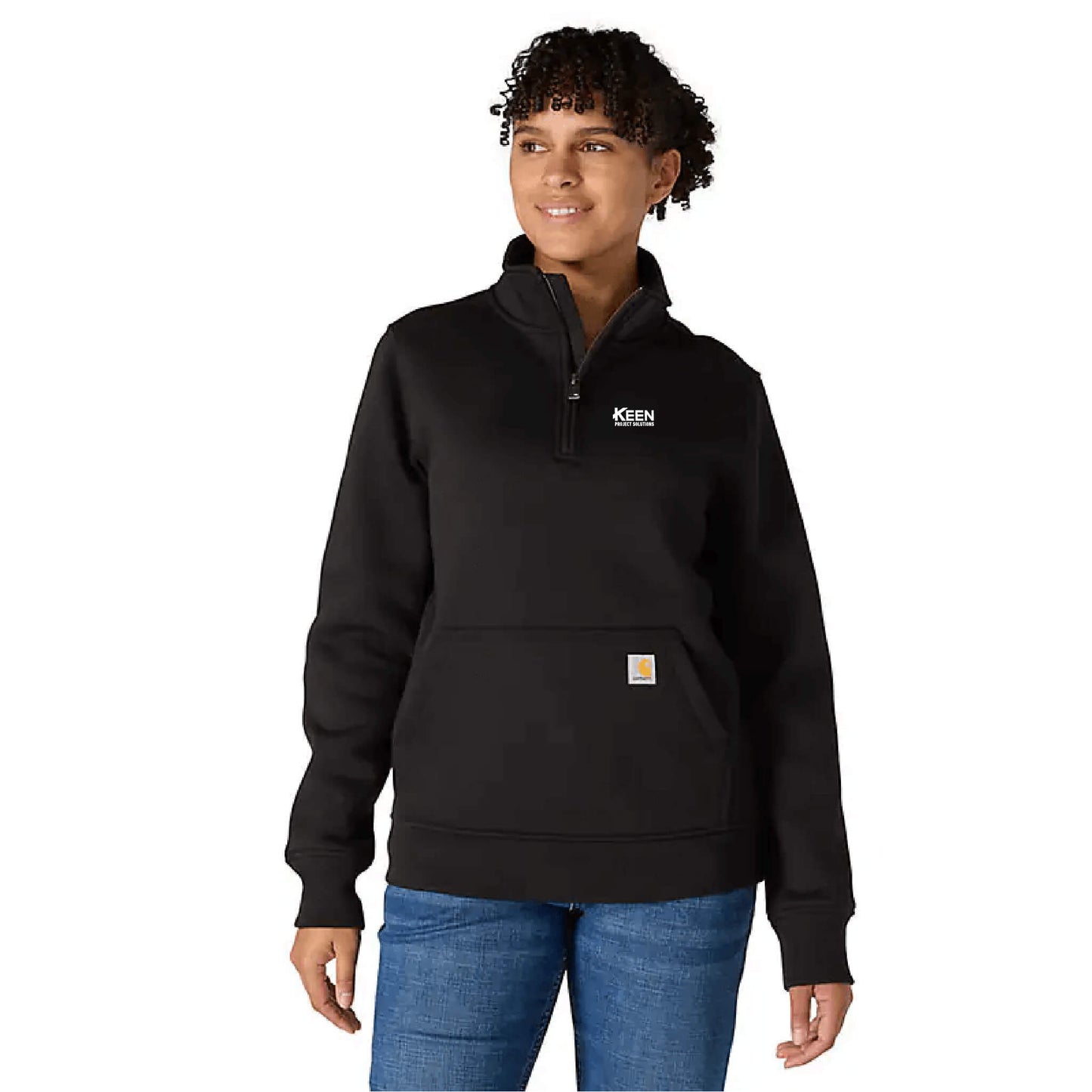 Clarksburg 1/4-Zip Sweatshirt - Ladies Fit
