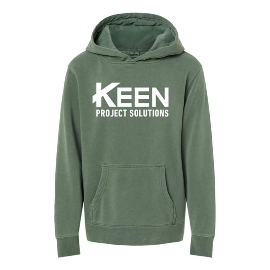 Midweight Pigment-Dyed Hooded Sweatshirt - Youth Fit