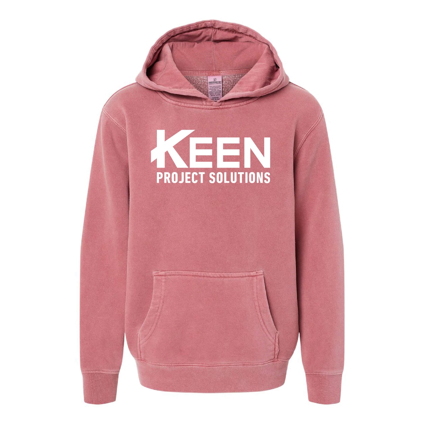 Midweight Pigment-Dyed Hooded Sweatshirt - Youth Fit