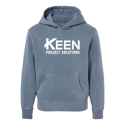 Midweight Pigment-Dyed Hooded Sweatshirt - Youth Fit