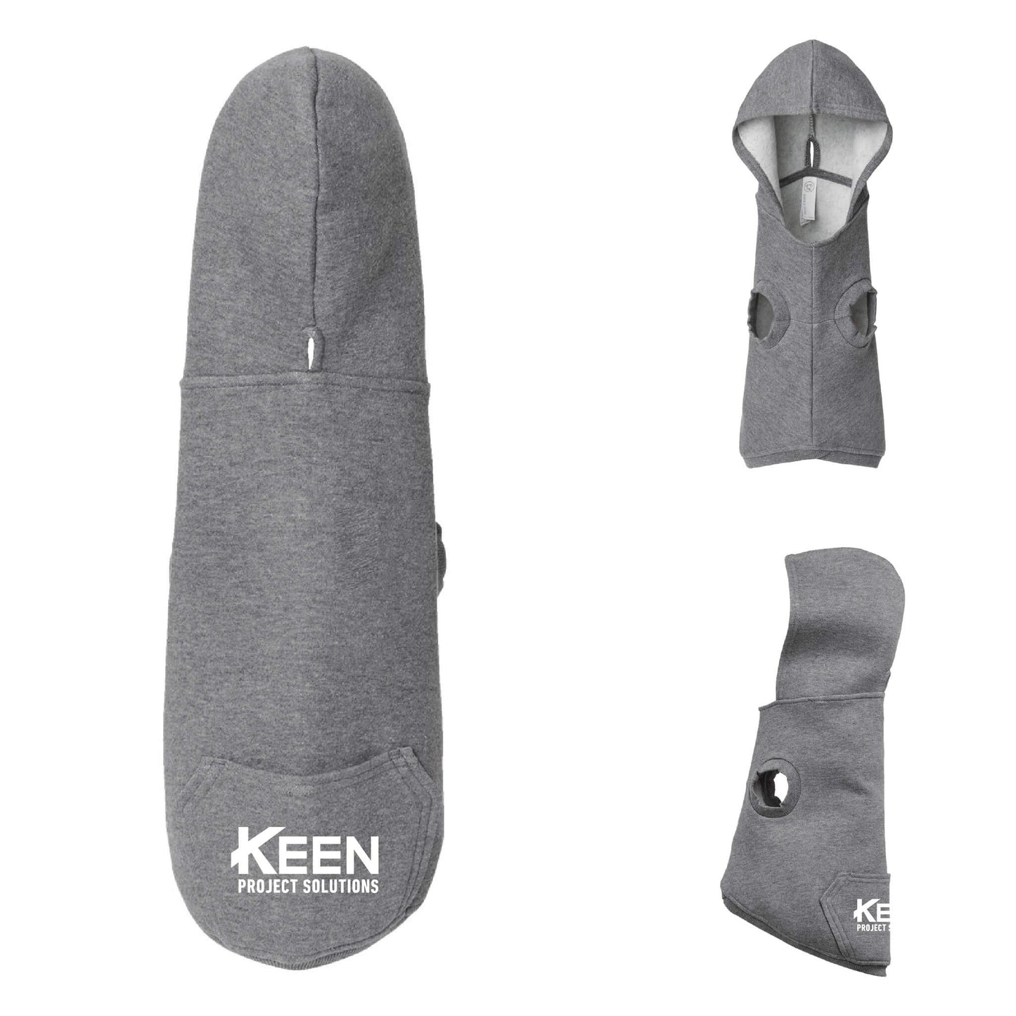 Doggie 3-End Fleece Hooded Sweatshirt